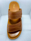 Men's Mustard Leather Casual Sandals Size 7-11